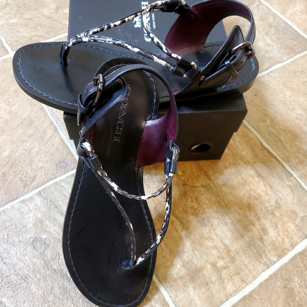 Coach Clarkson sandal.